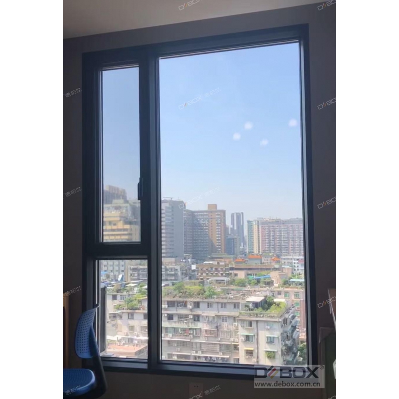 窄边框平开窗案例
